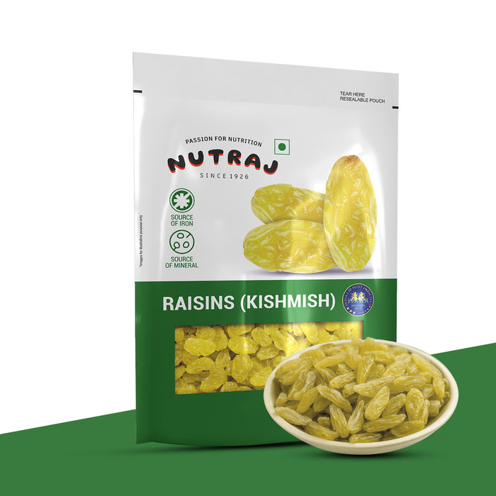 Nutraj Round Raisins 200gm
