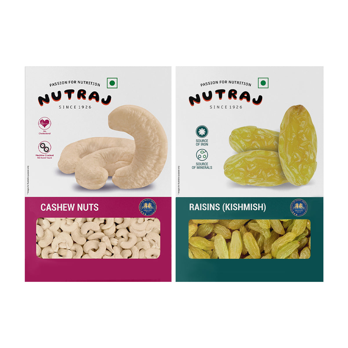 Buy Nutraj Cashews & Raisins Combo 200g Online – Healthy & Tasty Mix