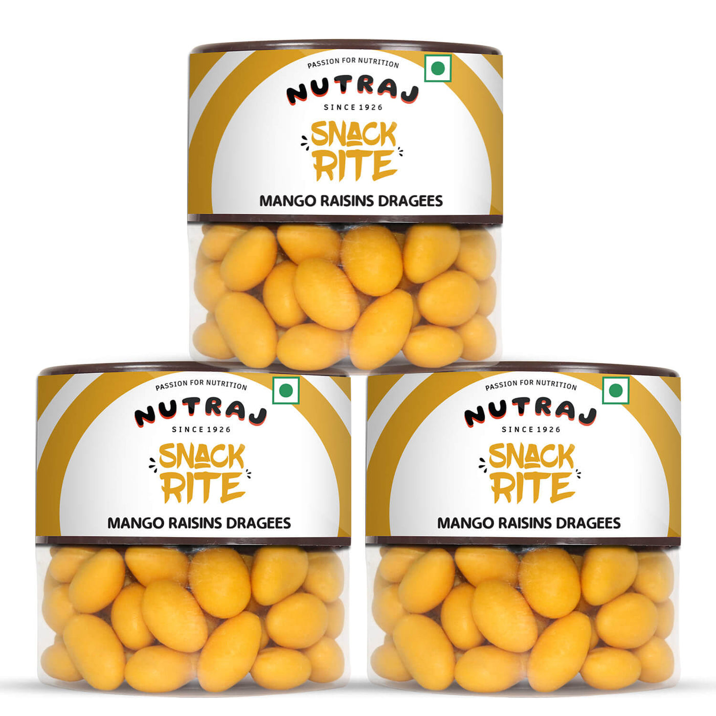 Nutraj Snackrite Mango Raisin Dragees Jar