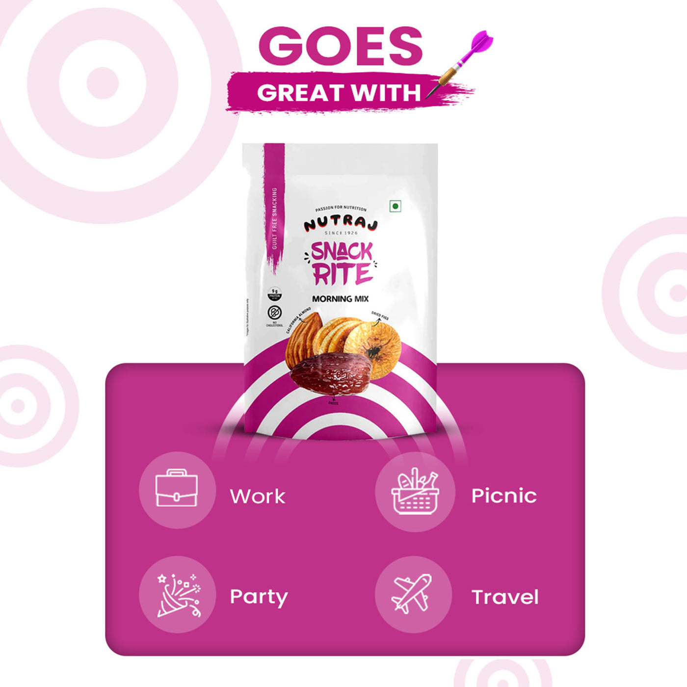 Nutraj Snackrite Morning Mix 150gm