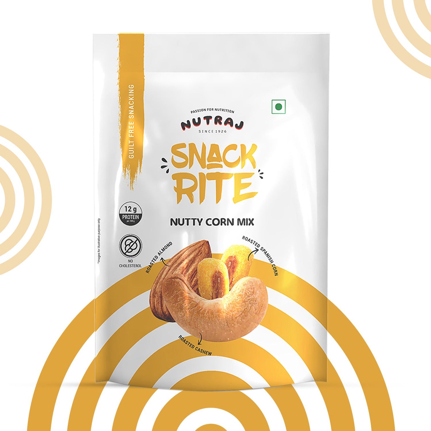 Buy Nutraj Snackrite Nutty Corn 150g Mix Online